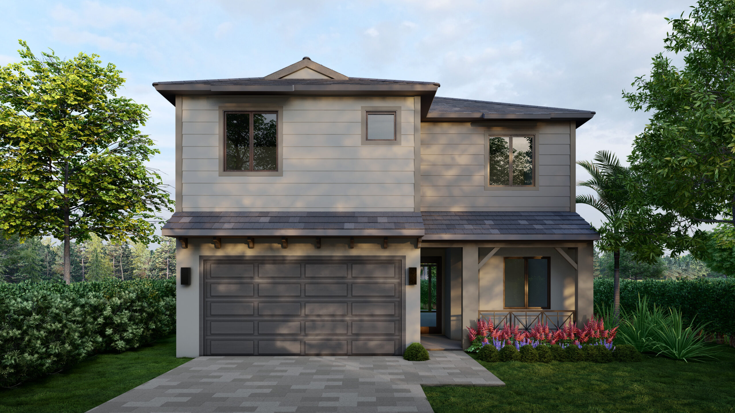 Model G - Elevation A