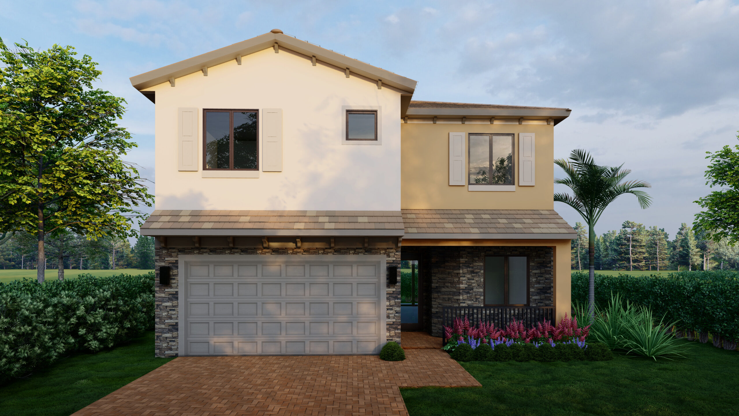 Model G - Elevation B