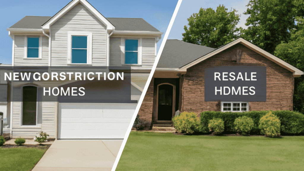 Differences Between New Construction Homes and Resale Homes